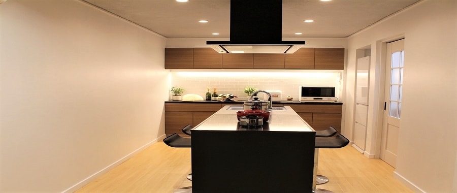 キッチン撮影,アイランドキッチン,おしゃれ,都内